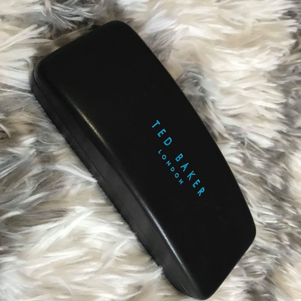 Ted Baker London Glasses Case Black and Blue